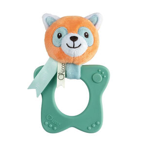 Hochet de dentition panda roux My Sweet Doudou 