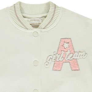Veste Teddy en molleton effet colorblock pour fille  