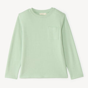 T-shirt manches longues garçon uni 