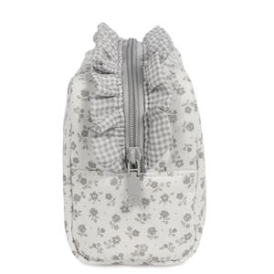 Trousse de toilette Little Bloom Fleurs Gris 