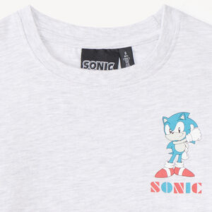 T-shirt garçon manches longues print Sonic 
