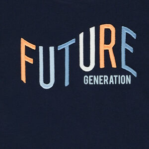 T-shirt manches courtes à broderie 3D pour garçon 