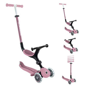 Trottinette évolutive 3 roues GO UP Active Light Eco - Rose framboise 