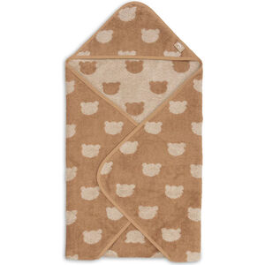 Cape de bain éponge 75x75cm Jacquard Teddy Bear 