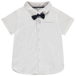 Chemise de cérémonie avec nœud papillon pour bébé garçon 