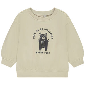 Sweat molleton oversize print fantaisie pour bébé garçon 