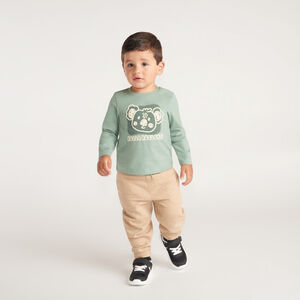T-shirt manches longues motif koala pour bébé garçon 