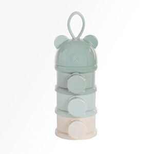 Boîte doseuse pour lait en poudre Miamix - Verte 