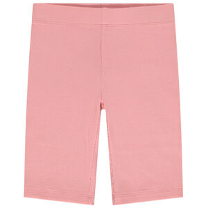 Cycliste uni effet côtelé pour fille 