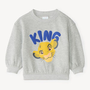 Sweat molleton bébé garçon print Simba Disney Le Roi Lion 