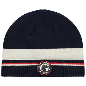 Bonnet en tricot doublé à badge dino pour bébé garçon 