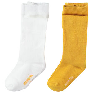 Lot de 2 paires de collants épais pour bébé fille 