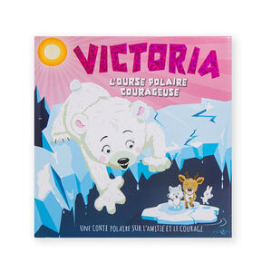 Livre personnalisé Victoria l'ourse polaire courageuse 