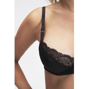 Soutien-gorge d'allaitement en dentelle avec armatures 