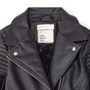 Perfecto en simili cuir doublé sherpa pour fille 