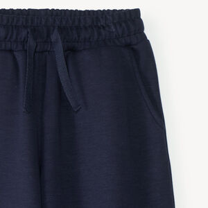 Pantalon de jogging fille coupe large uni 