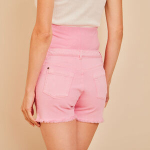 Short de grossesse en jean  