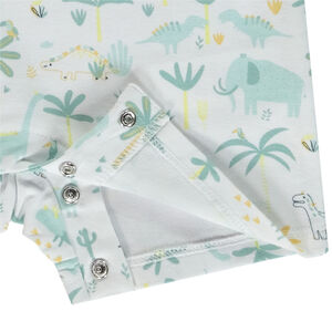 Lot de 2 combishorts motifs dinos pour bébé garçon 