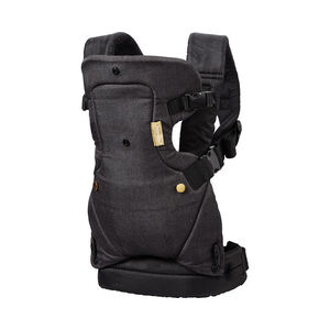 Porte-bébé Flip 4 en 1 en denim noir/or 