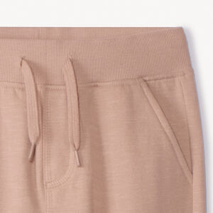 Jogging en molleton slub uni pour garçon 