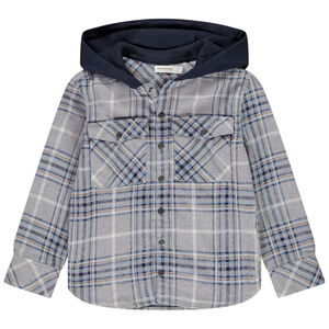 Veste surchemise imprimé carreaux pour garçon  