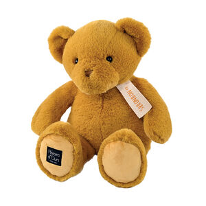 Nounours en peluche ocre 40 cm 