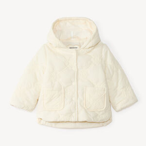 Veste matelassée à capuche bébé fille 