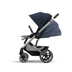 Poussette Balios S Lux - Châssis Silver / Siège Ocean Blue 