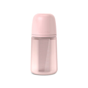 Biberon en silicone Colour Essence 240 ml rose clair 