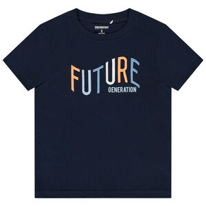 T-shirt manches courtes à broderie 3D pour garçon 