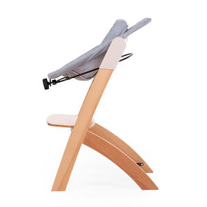 Siège nouveau-né en jersey pour chaise haute Evosit - Noir 