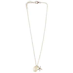 Collier avec pendentifs coquillages pour fille  