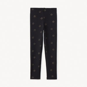 Legging contrecollé en sherpa imprimé pour fille 