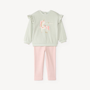 Ensemble de jogging fantaisie bébé fille 