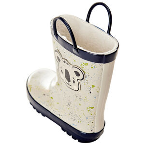 Bottes de pluie en caoutchouc badge koala pour bébé garçon 