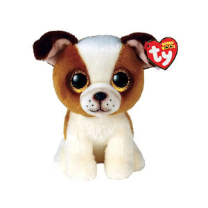 Peluche Beanie Boo's 15 cm - Hugo le bulldog 