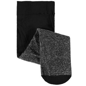 Collant fin argenté 