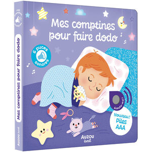 Livre sonore mes comptines "Pour faire Dodo" 1an+ 