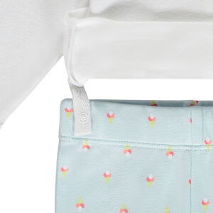 Set pyjama 2 pièces puff print glace pailletée pour bébé fille 