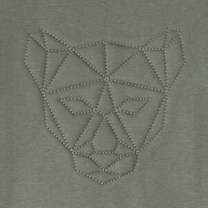 Sweat molleton avec animal surpiqué pour garçon 