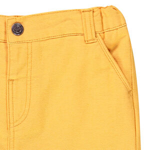 Bermuda en coton uni pour bébé garçon 