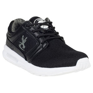 Baskets basses bi-matière avec patch gomme et logo Vortex 