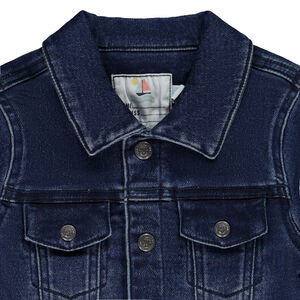 Veste effet jean avec détails rayés pour bébé garçon 