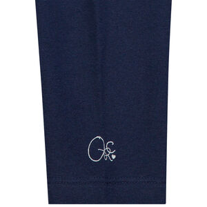 Lot de 2 leggings uni à logo printé 