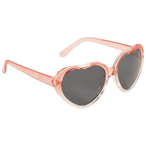 Lunettes de soleil coeur rose dégradée fille 