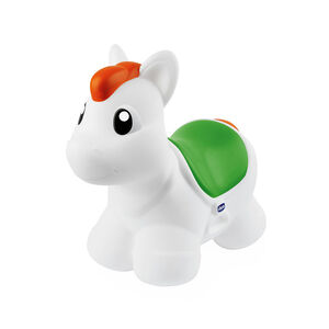 Ballon sauteur rodéo cheval blanc 