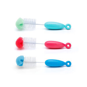 Goupillon duo pour biberons (coloris aléatoire) 