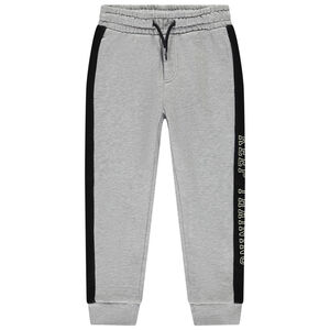 Jogging molleton à bandes printées pour garçon 