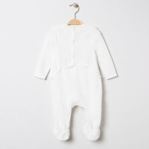 Dors-bien en velours motif sapin de Noël pour bébé 