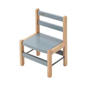 Petite chaise Louise hybride bleu gris 